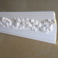 Modern Polyurethane Mlengkung Ukiran Ceiling Cornice Molding